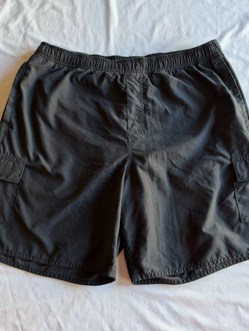 Quiksilver Black Waterman 18" Volley Swim Trunk Board Shorts - Men's Large